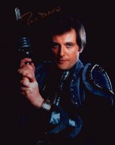 Paul Darrow signed Blakes 7 10x8 inch colour photo. Good condition. All autographs come with a