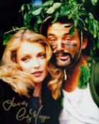 Cindy Morgan signed 10x8 inch colour photo. Good condition. All autographs come with a Certificate