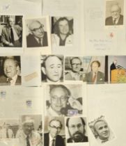 Assorted scientist collection. Signed Photos signatures such as Rosalyn Yalow, César Milstein,