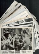 TV/FILM collection of approx 40 black and white Lobby Cards and vintage photos from films such as