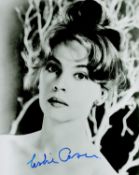 Leslie Caron signed 10x8 inch black and white photo. Good condition. All autographs come with a