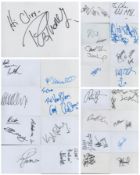 Rock Band/Punk Band and Band Musicians signed Autograph card signatures such as The Verve signed