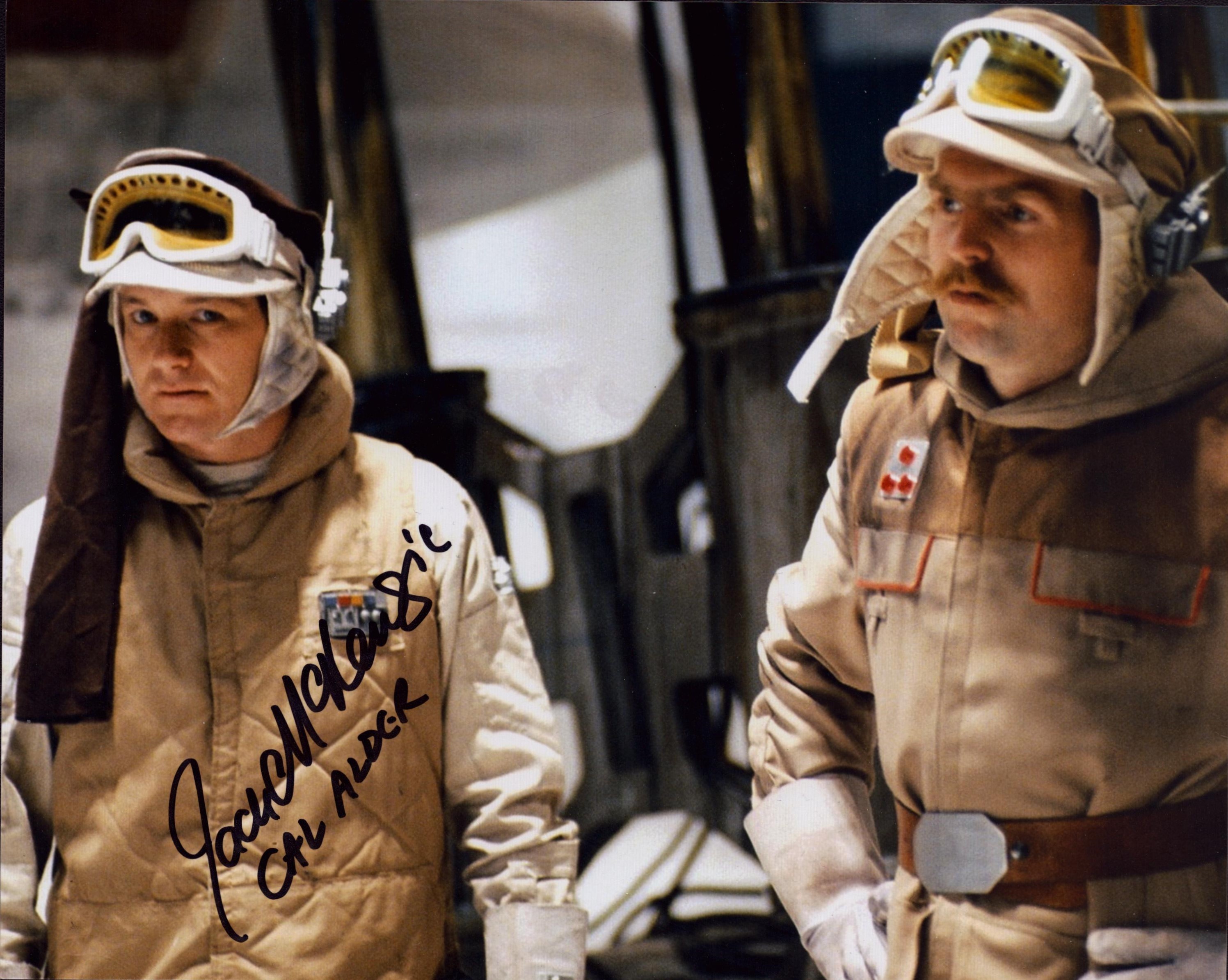 Jack McKenzie signed Star Wars 10x8 inch colour photo. Good condition. All autographs come with a