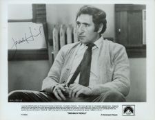 Judd Hirsch signed 10x8 inch black and white promo 'Ordinary People' photo. Good condition. All