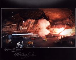 Mickey Baker signed James Bond 10x8 inch colour photo. Good condition. All autographs come with a