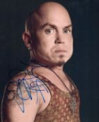 Martin Klebba signed 10x8 inch colour photo. Good condition. All autographs come with a