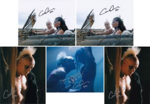 SALE! Lot of 5 Doomsday hand signed 10x8 photos. This is a beautiful lot of 5 hand signed photos,