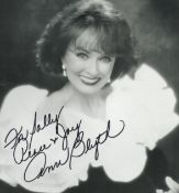 Ann Blythe signed 10x8 inch black and white photo dedicated. Good condition. All autographs come