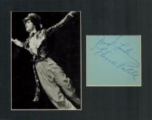 Eleanor Powell 10x8 inch mounted signature piece includes signed album page and black and white