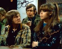 Peter Cleall, Penny Spencer and David Barry signed Fenn Street Gang multi signed 10x8 inch colour
