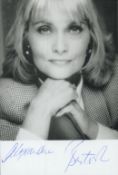 Alexandra Bastedo signed 6x4 inch black and white photo. Good condition. All autographs come with