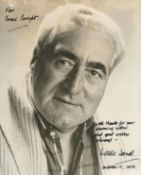 Leslie Sands An Excellent 1979 Hand Signed 10" X 8" Photograph Of The British Actor And Writer If Tv
