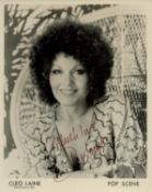 Dame Cleo Laine A Hand Signed 10" X 8" Photograph Of The Singing Jazz Legend, Together With Her "