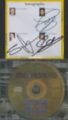 Music. The Searchers 3 Members Signed CD Sleeve. Signed by Frank Allen, Spencer James and Scott