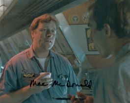 Mac McDonald signed 10x8 inch Red Dwarf colour photo. Good condition. All autographs come with a