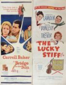 2 x Posters Vintage 36x14 Inch. Poster 1 The Lucky Stiff Amusement Enterprises Presents Dorothy
