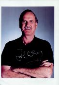 John Cleese signed colour photo 8.25x5.75 Inch. An English comedian and Actor. Good condition. All