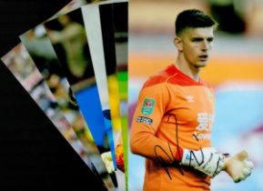 Football Goalkeepers collection 7, signed 12x8 inch colour photos from good names past and present