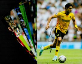 Football Wolverhampton Wanderers collection 10, signed 12x8 inch colour photos includes Mathear