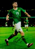 Evan Ferguson signed colour Photo Approx. 12x8 Inch. Is an Irish professional footballer who plays