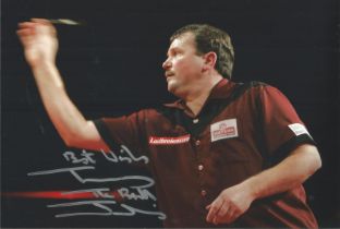 Terry Jenkins signed 12x8 inch colour photo great image of The Bull in action. Good condition. All