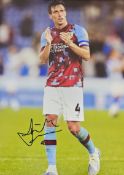 Jack Cork signed colour Photo Approx. 12x8 Inch. Is an English professional footballer who plays