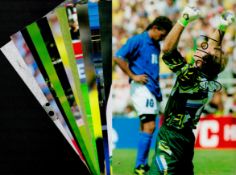 Football collection 12, signed 12x8 inch colour photos includes some good names such as Andoni