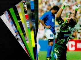 Football collection 12, signed 12x8 inch colour photos includes some good names such as Andoni