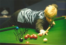 Neil Robertson signed 12x8 inch colour photo pictured in action. Good condition. All autographs come