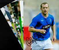Football Celtic/Rangers collection 8, signed 12x8 inch colour photos includes great names such as