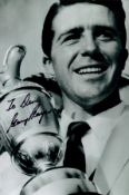 Gary Player signed 10x8 inch vintage black and white photo. Good Condition. All autographs come with