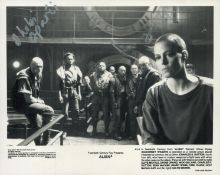 Dhobi Oparei and Danny Webb signed 10x8 inch Alien 3 movie still photo. Good Condition. All