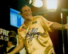 Bobby George signed 10x8 inch colour photo. Good Condition. All autographs come with a Certificate
