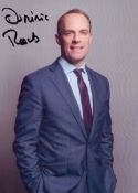 Dominic Raab signed 7x5 inch colour photo. Good Condition. All autographs come with a Certificate of