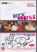Matt Lucas and David Walliams signed Little Britain Rock Profile BBC DVD sleeve includes 2 discs