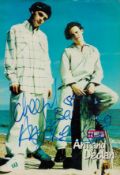 Ant and Dec signed 12x8 inch colour magazine page. Good Condition. All autographs come with a