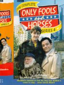 John Challis signed BBC Only Fools and Horses series 4 DVD sleeve disc not included. Good Condition.