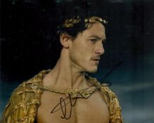 Luke Evans signed 10x8 inch colour photo. Good Condition. All autographs come with a Certificate
