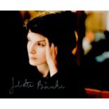 Juliette Binoche signed 10x8 inch colour photo. Good Condition. All autographs come with a