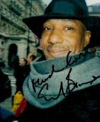 Errol Brown (Hot Chocolate) signed 8x6 inch colour photo. Good Condition. All autographs come with a