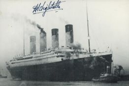 Titanic Commander A.T Lightoller R.N Grandson of Commander C.H Lightoller second officer and