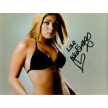 Nikki Sanderson signed 12x8 inch colour photo. Good Condition. All autographs come with a