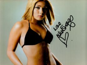 Nikki Sanderson signed 12x8 inch colour photo. Good Condition. All autographs come with a
