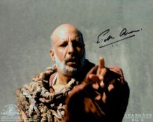 Erick Avari signed 10x8 inch Stargate colour photo. Good Condition. All autographs come with a