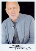 Pete Townshend signed 7x5 inch colour photo. Good Condition. All autographs come with a
