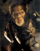 Tim Roth signed 10x8 inch Plant of the Apes colour photo. Good Condition. All autographs come with a