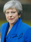 Theresa May signed 7x5 inch colour photo. Good Condition. All autographs come with a Certificate