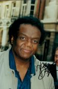 Lamont Dozier signed 9x6 inch colour photo. Good Condition. All autographs come with a Certificate