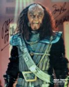 Robert O'Reilly signed Star Trek Deep Space Nine colour photo. Good Condition. All autographs come