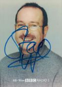 Steve Wright signed 6x4 inch Radio 2 colour promo photo. Good Condition. All autographs come with